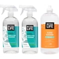 thumbnail image 1 of Bath Tub and Tile Cleaner 32-ounce pack x 2 + Floor Cleaner Citrus Mint 32-ounce pack x 1, 1 of 4