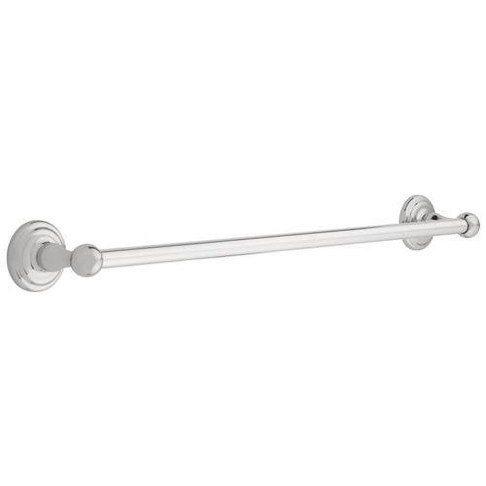 Jamestown 24" Polished Chrome Wall Mounted Towel Bar