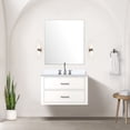 thumbnail image 1 of Bath Vanity - 30 In. W X 22 D, White Quartz, Included Collection Of Mirror & Faucet D With Quartz Countertop And Group, 1 of 6