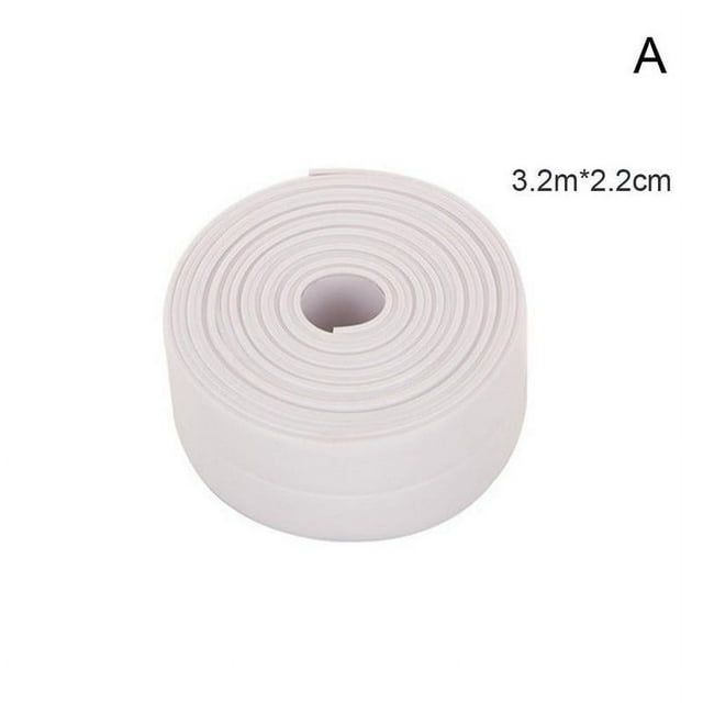 Bath Wall Sealing Strip Self-Adhesive Kitchen Caulk Sink Hot Basin Bath A7Z8