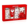thumbnail image 1 of White Rose & Jasmine Bath and Body Gift Set for Women with Lotion, Body Wash, Bath Salt – Self Care Gift Set for Her – Relaxing Floral Scent Valentines Gift, 1 of 5