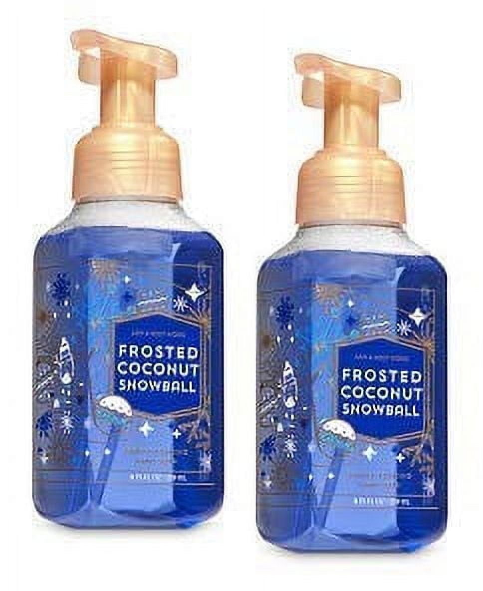 Bath and Body Works 2 Frosted Coconut Snowball Gentle Foaming Hand Soap ...