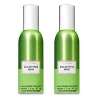 bath and body works 2 pack eucalyptus & mint concentrated room spray. 1.5 oz.