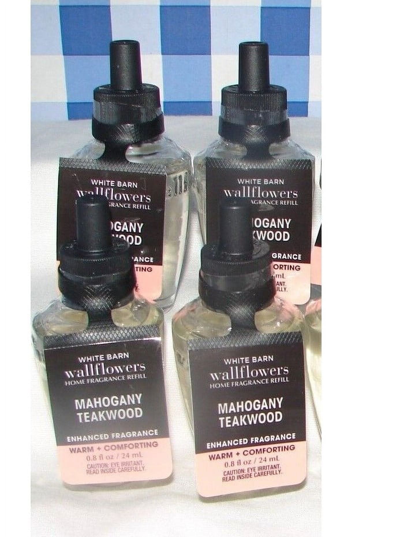 Mahogany Teakwood Increased Intensity Wallflowers Fragrance Refill –  Bathandbodyworksusa