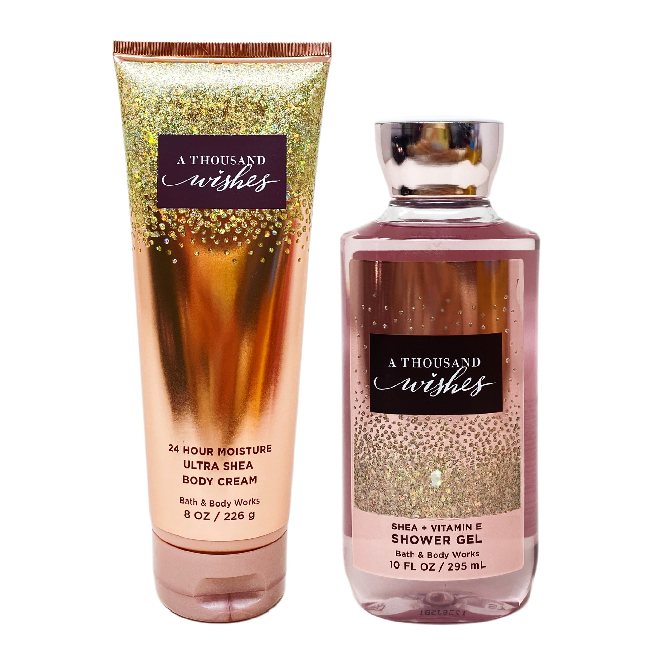 Bath and Body Works A Thousand Wishes 2 Piece Gift Set Body Cream and