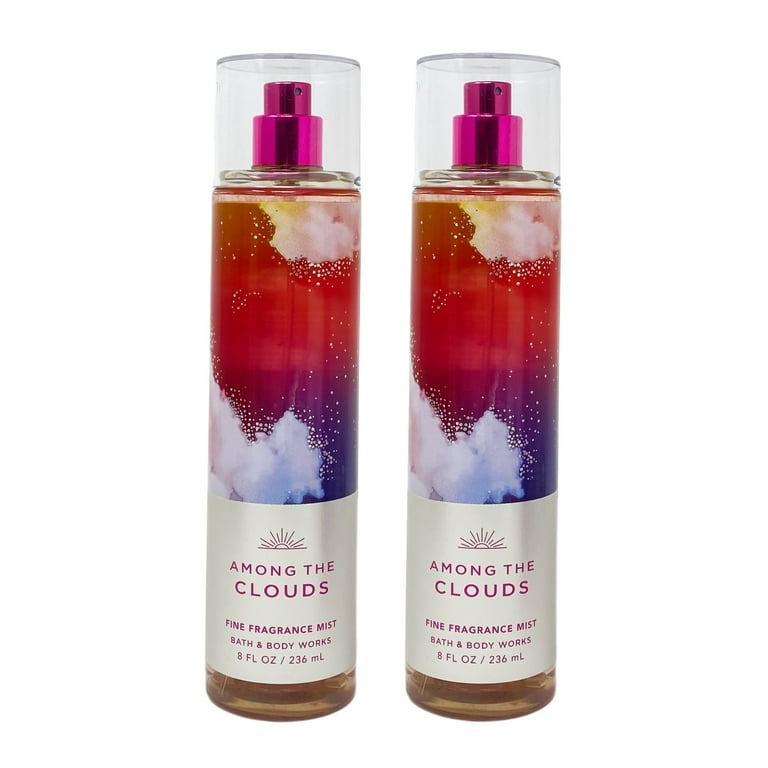 Bath and Body Works Among The Clouds 2 Pack Fine Fragrance Mist Gift Set -  8 fl oz / 236 mL each