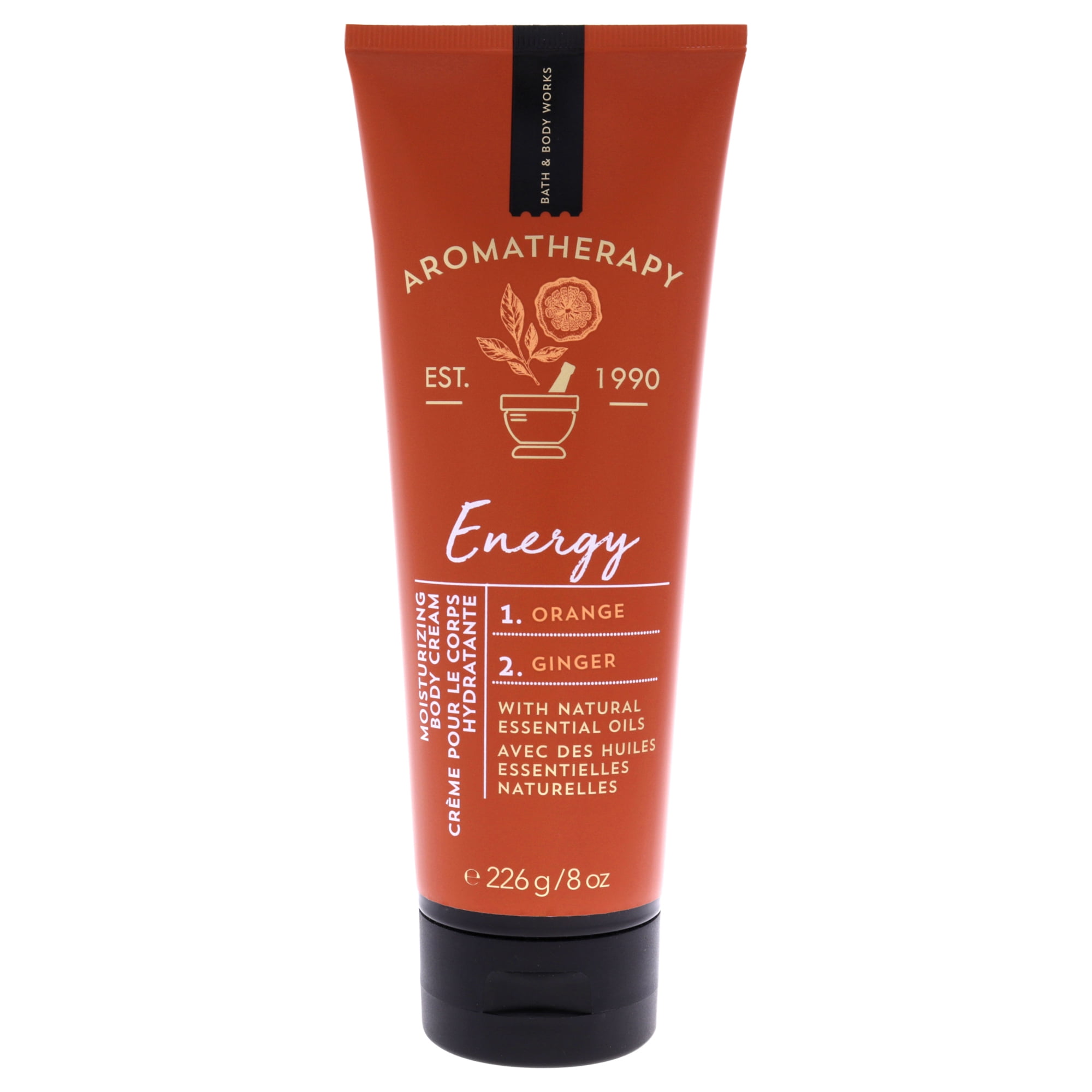 Bath and Body Works Aromatherapy Energy Orange Ginger, 8 oz Body