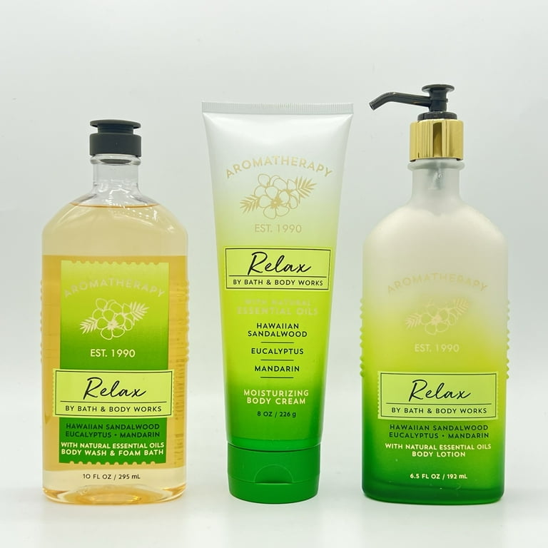 Bath and Body Works Aromatherapy relax
