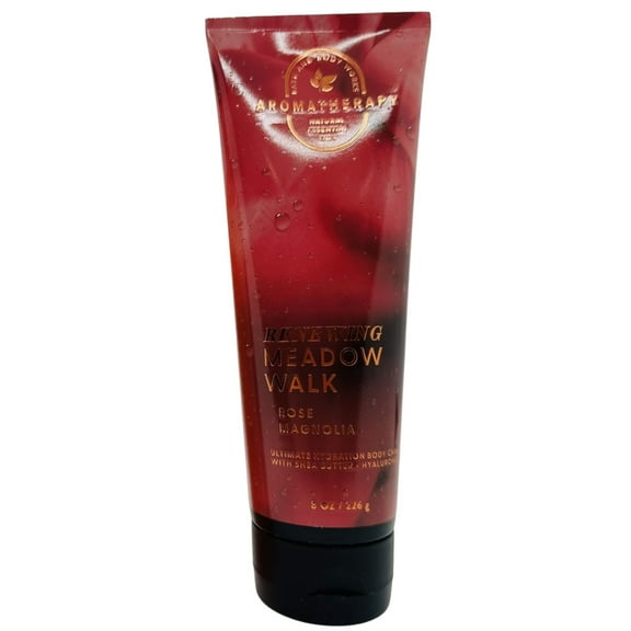Bath and Body Works Aromatherapy Renewing Meadow Walk Rose Magnolia Body Wash (10 FL OZ / 295 mL)