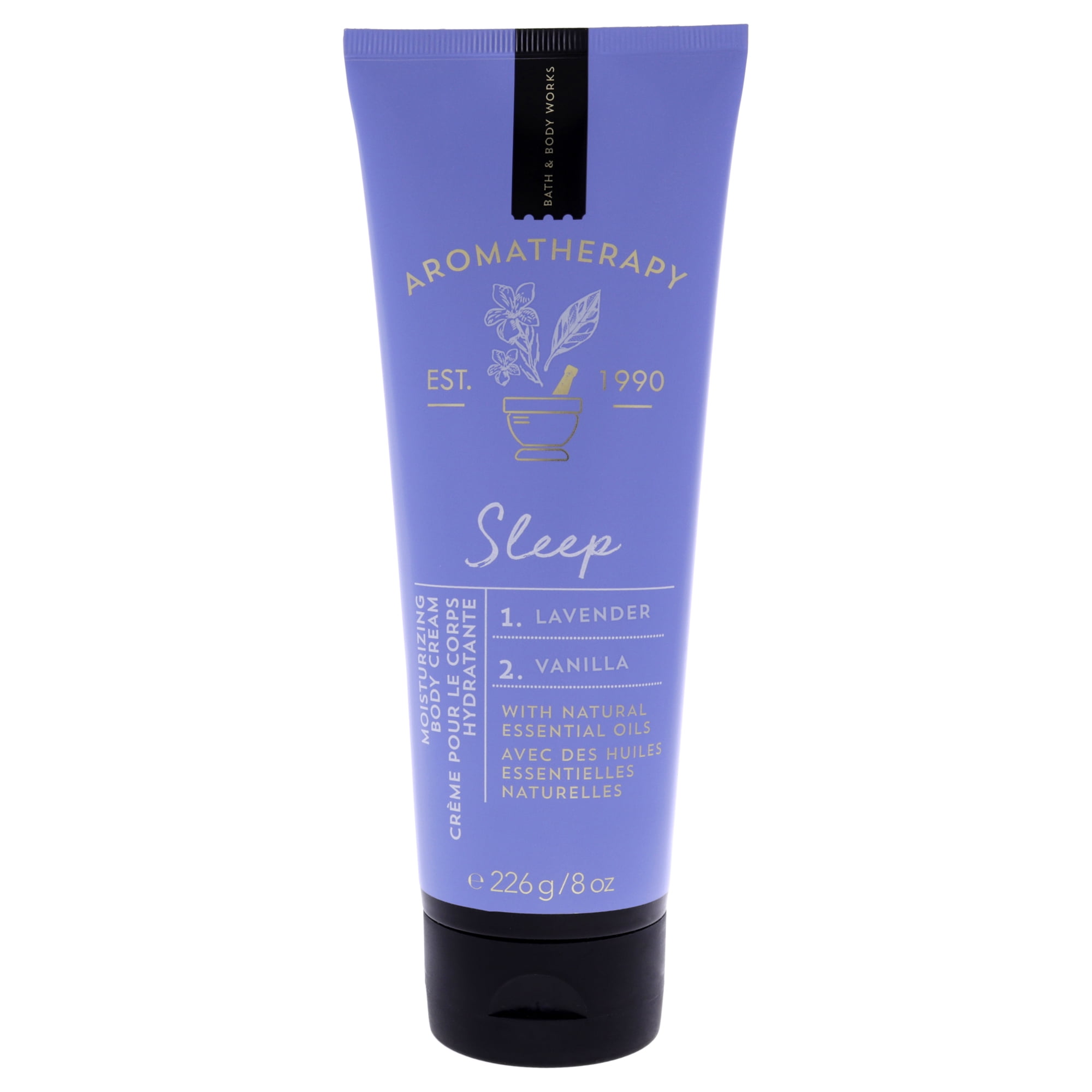 Bath and Body Works Aromatherapy Sleep LavenderVanilla, 8 oz Body