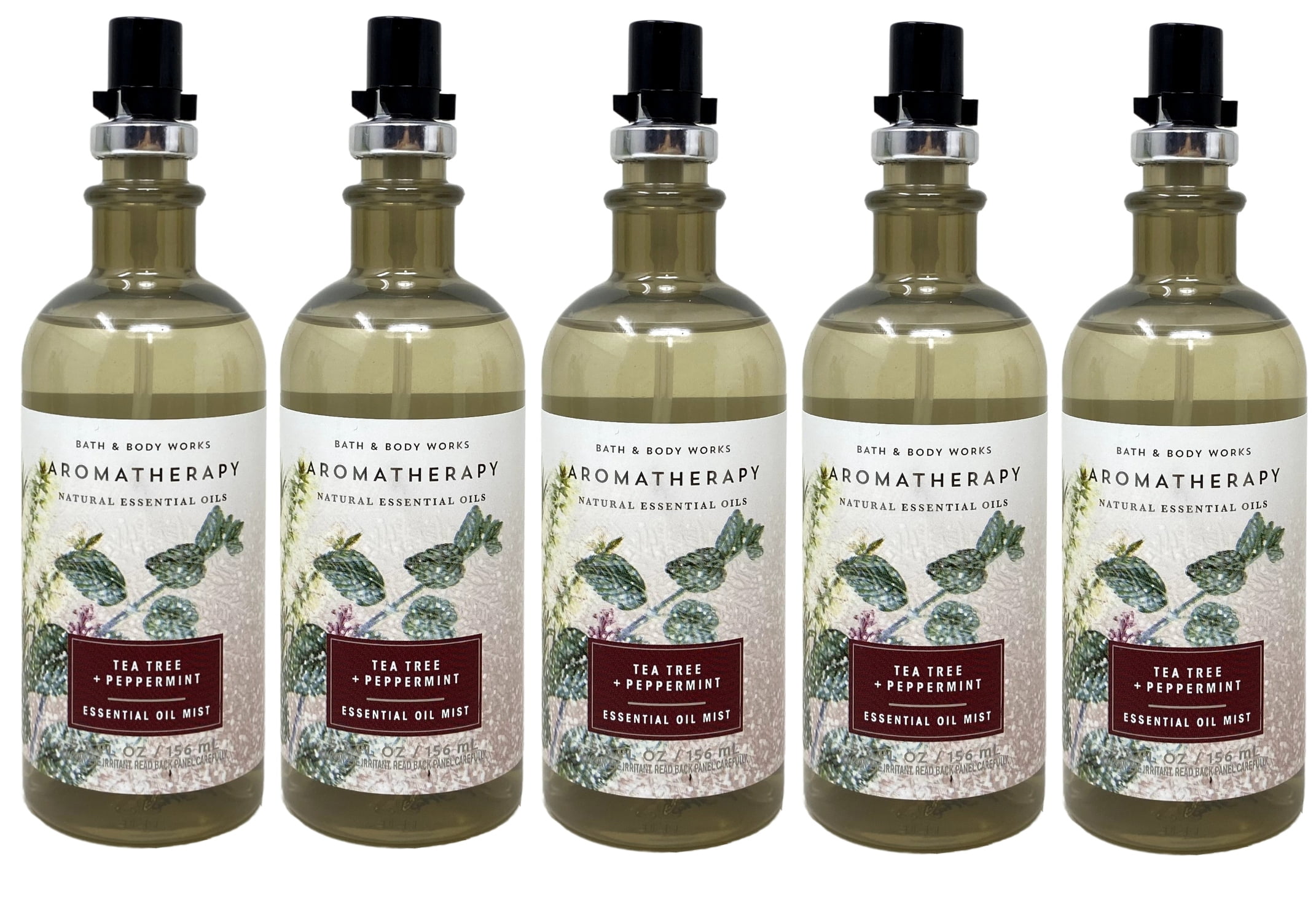 Bath and Body Works Aromatherapy Tea Tree + Peppermint 5 Essential Oil Mists