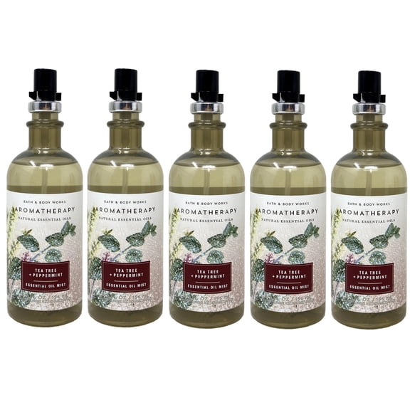 Bath and Body Works Aromatherapy Tea Tree + Peppermint 5 Essential Oil Mists