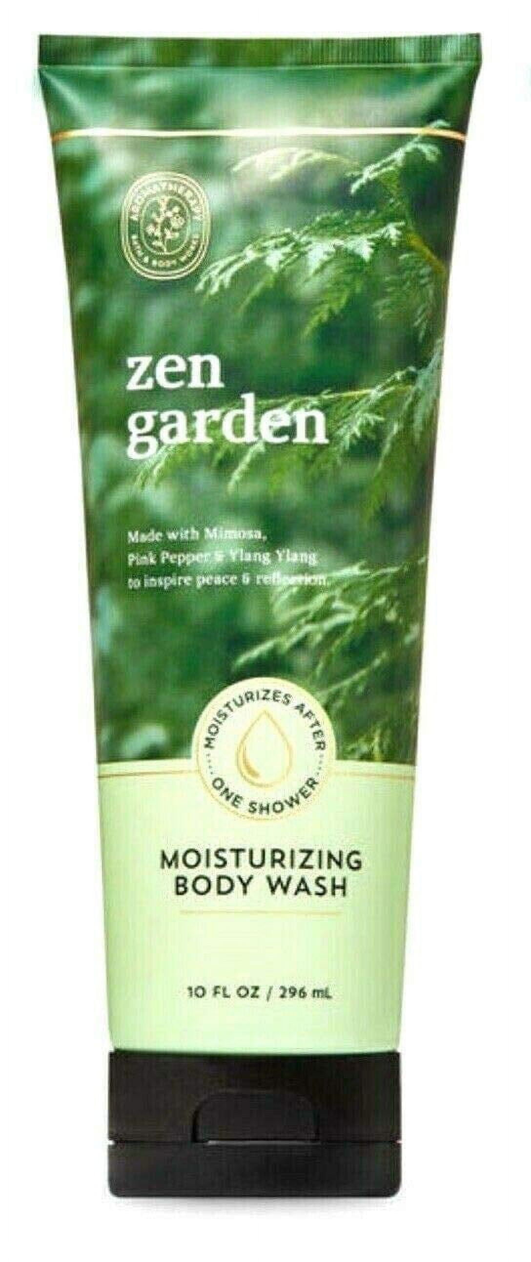 Bath and Body Works Aromatherapy Zen Garden Moisturizing Body Wash, 10 ...