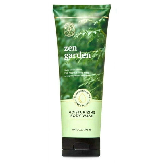 Bath and Body Works Aromatherapy Zen Garden Moisturizing Body Wash, 10 Fl Oz