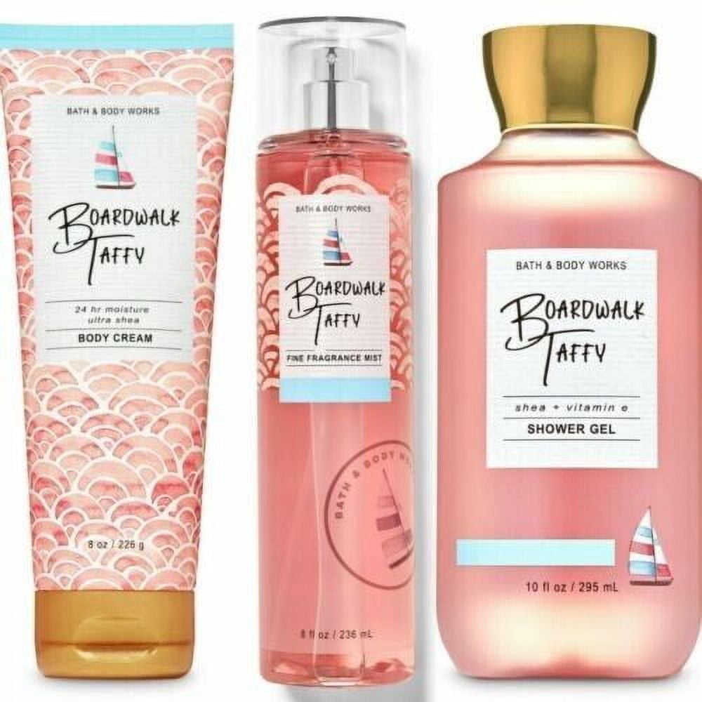 Bath and Body Works BOARDWALK TAFFY Shea & Vitamin E Body Spray, Wash
