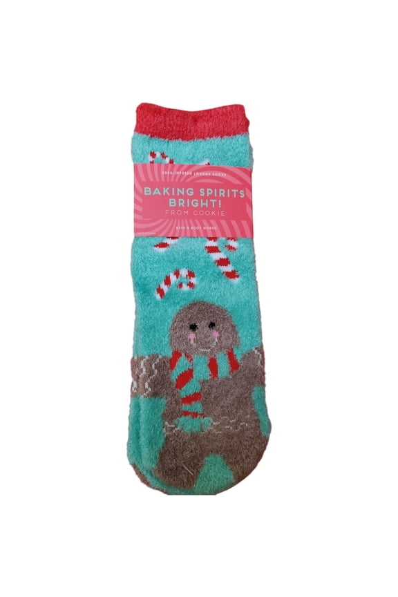Bath and Body Works Baking Spirits Bright Shea-infused Lounge Socks One Size