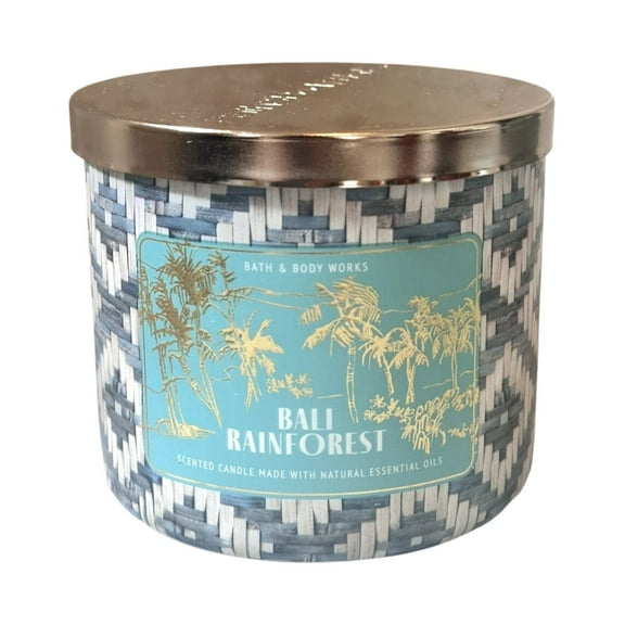 Bath and Body Works Bali Rainforest 3-Wick Candle (14.5 oz / 411 g)