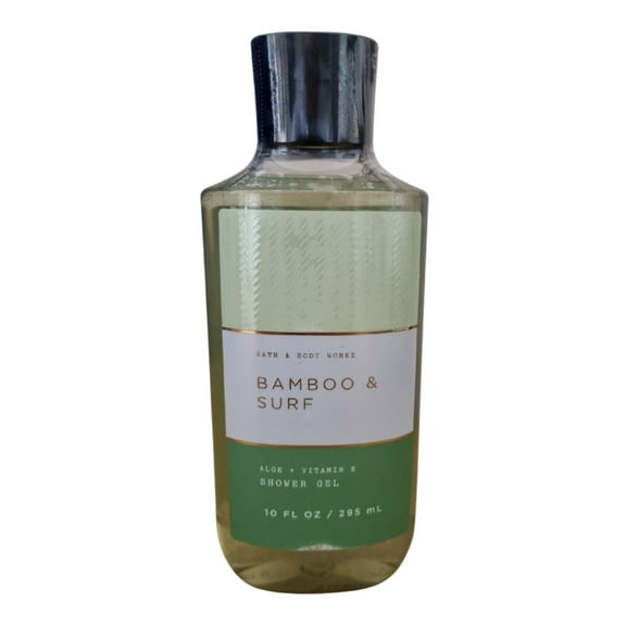 Bath and Body Works Bamboo & Surf Shower Gel with Aloe + Vitamin E (10 FL OZ / 295 mL)