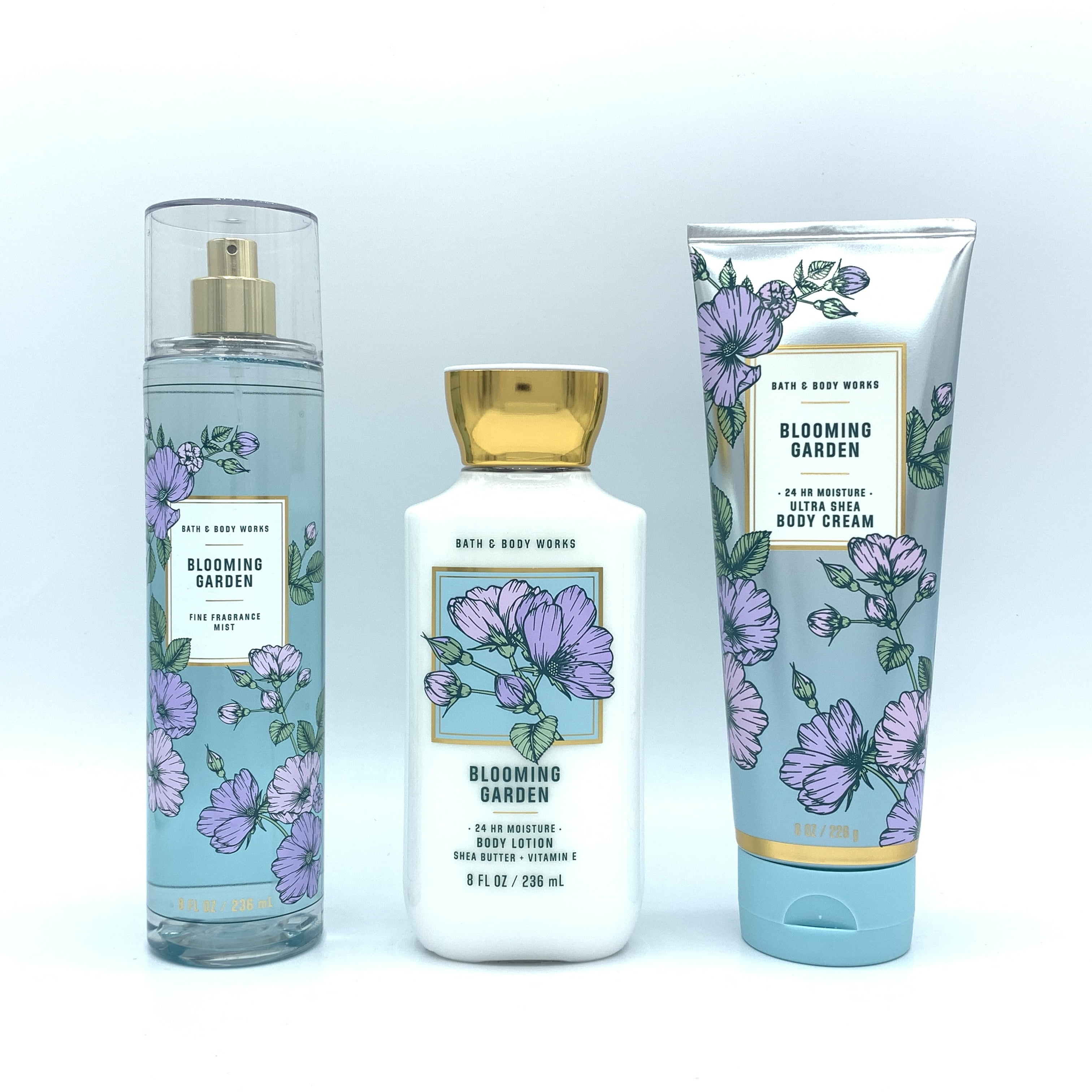 Bath and Body Works Blooming Garden Fine Fragrance Mist, Body Lotion ...