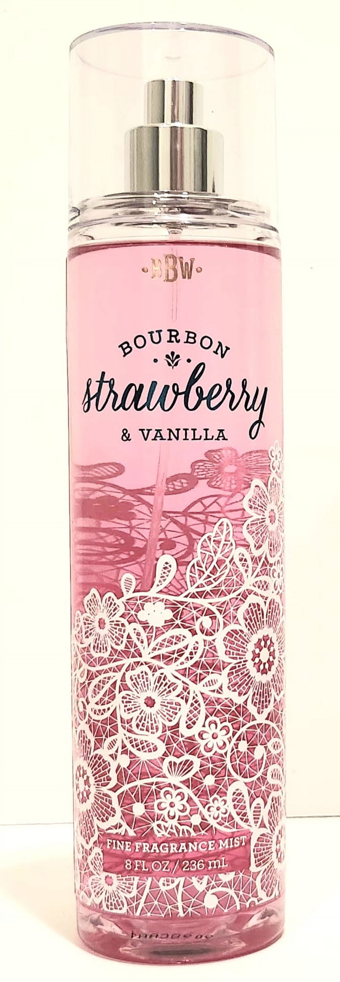 Bourbon Bath And Body Works Strawberry Scents Strawberry Vanilla