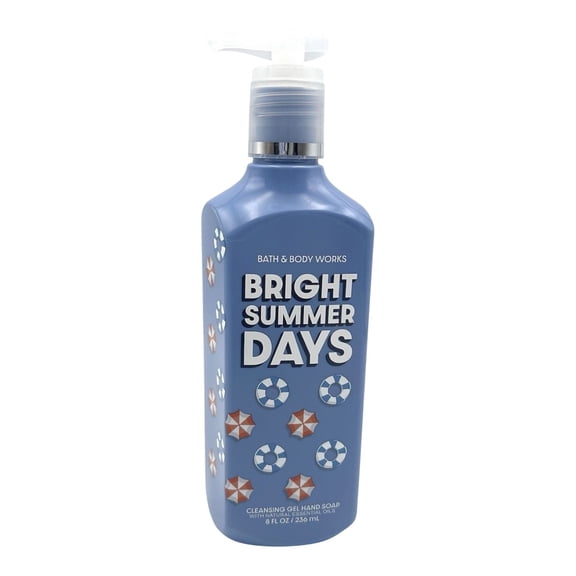 Bath and Body Works Bright Summer Days Cleansing Gel Hand Soap (8 fl oz / 236 mL)