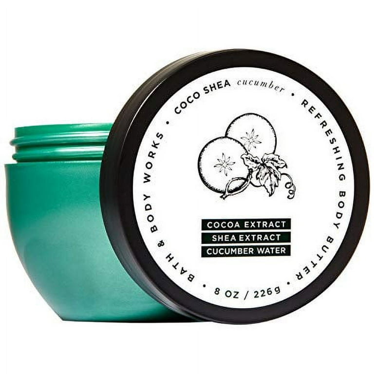 Bath and Body Works COCOSHEA CUCUMBER Refreshing Body Butter 8