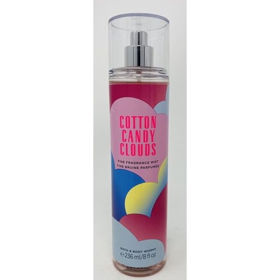 Bath and Body Works COTTON CANDY CLOUDS Fine Fragrance Mist 8 Fluid Ounce