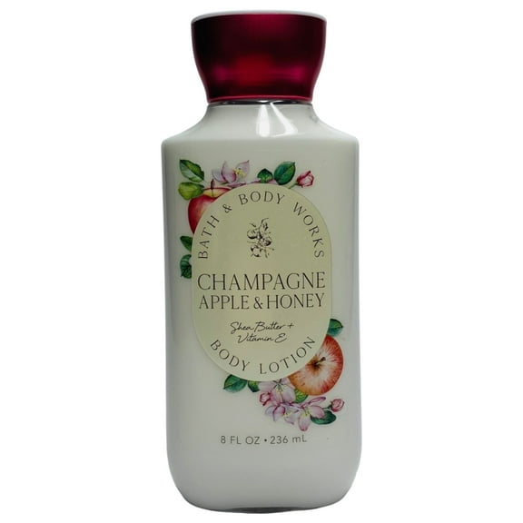 Bath and Body Works Champagne Apple & Honey Body Lotion with Shea Butter + Vitamin E (8 FL OZ / 236 mL)