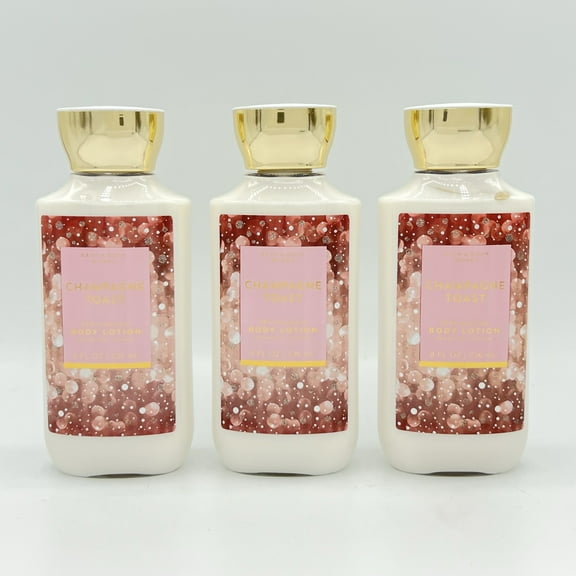 Bath and Body Works Champagne Toast 8oz Body Lotion 3-Pack