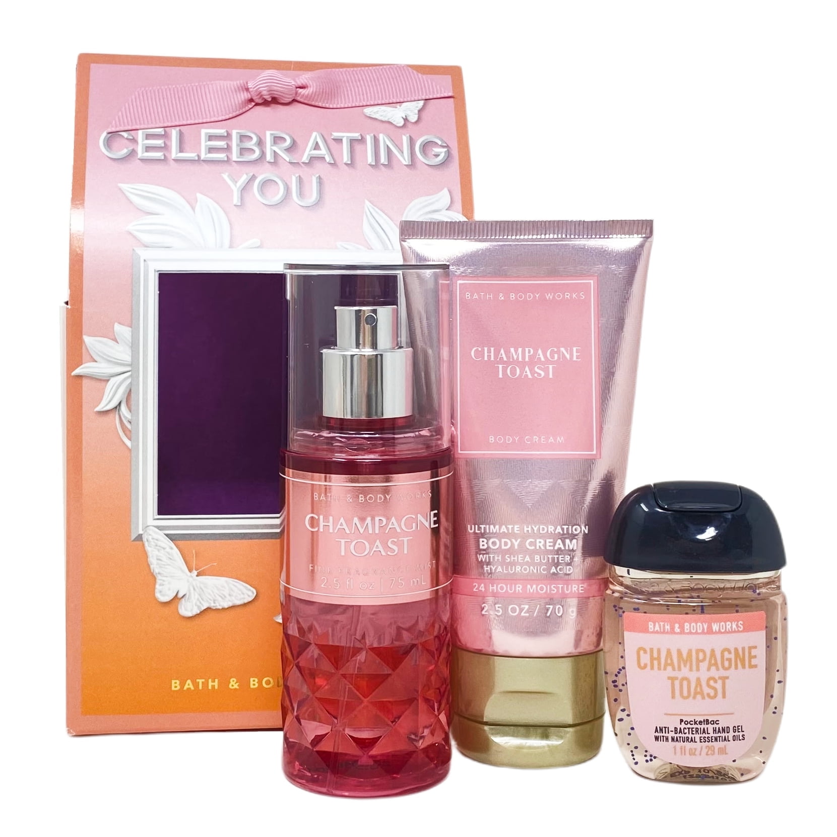 Bath & Body Works Mini Gift Set - Champagne Toast Celebration