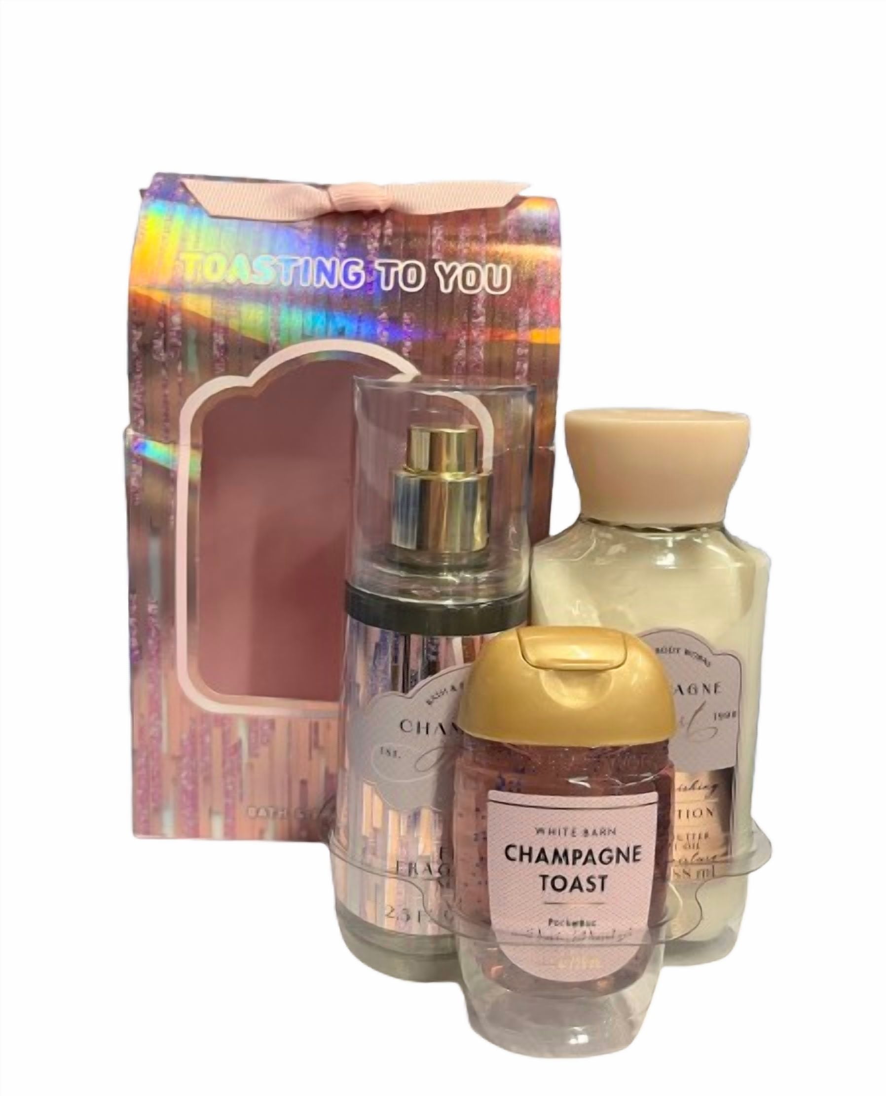 Champagne Toast ギフトセット Shop Champagne Toast Gift Box Set | HK Bath & Body Works
