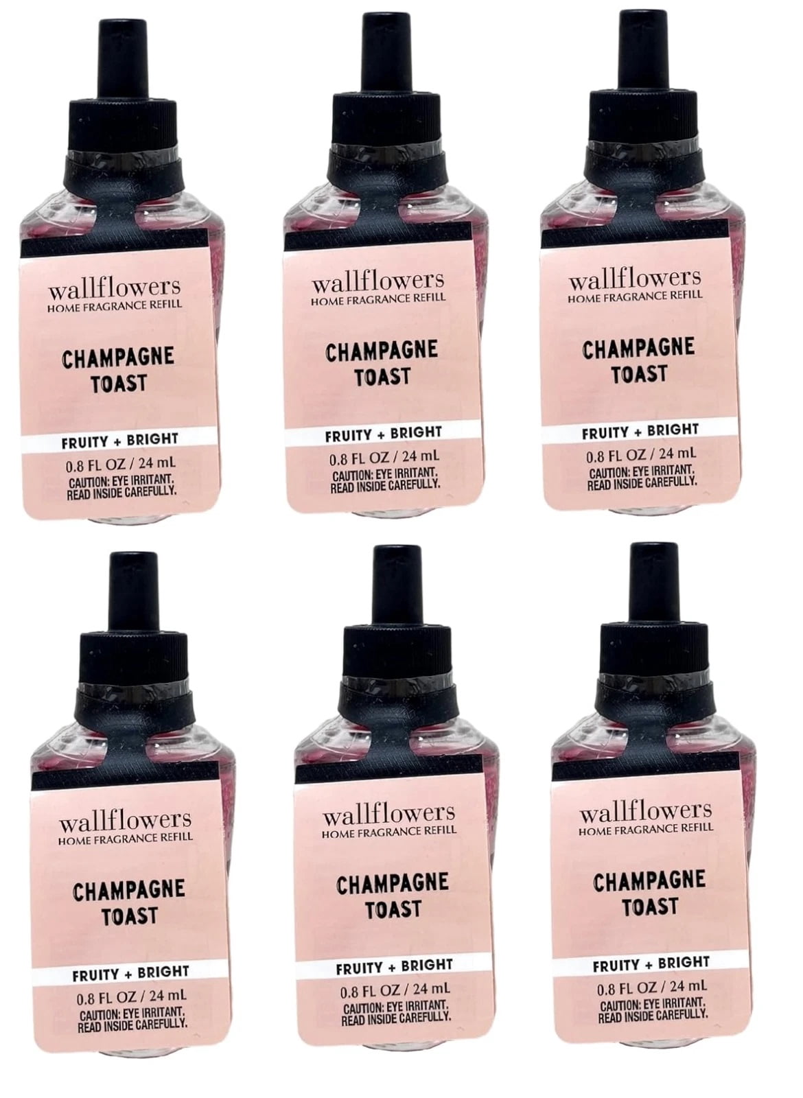 Packed Toast In Store Bath and Body Works Champagne Toast Wallflower Refill - Pack of 6 ...