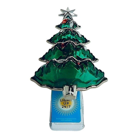 Bath and Body Works Christmas Tree NIGHTLIGHT Wallflowers Fragrance Plug