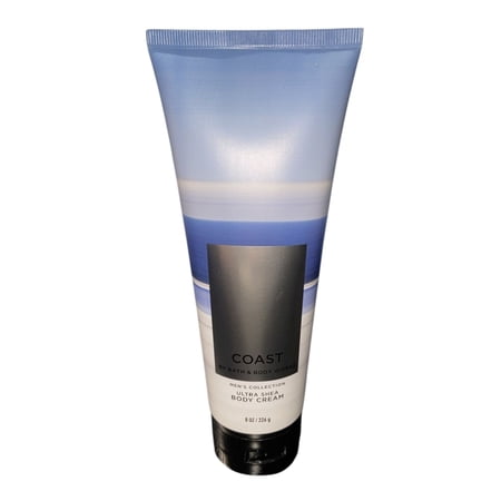 Bath and Body Works Coast (Men's Collection) Ultra Shea Body Cream (8 oz / 226 g)