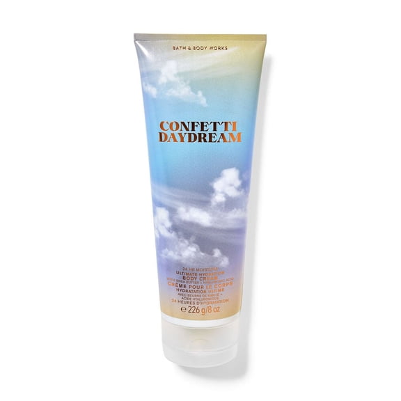 Bath and Body Works Confetti Daydream Ultimate Hydration Body Cream 8 oz / 226 g