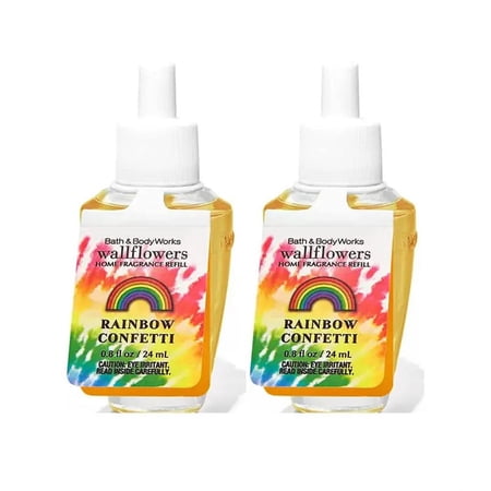 Bath and Body Works Confetti Rainbow Wallflowers Refill 2-Pack