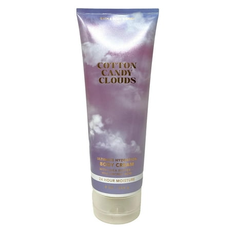Bath and Body Works Cotton Candy Clouds Ultimate Hydration Body Cream 8 oz / 226 g
