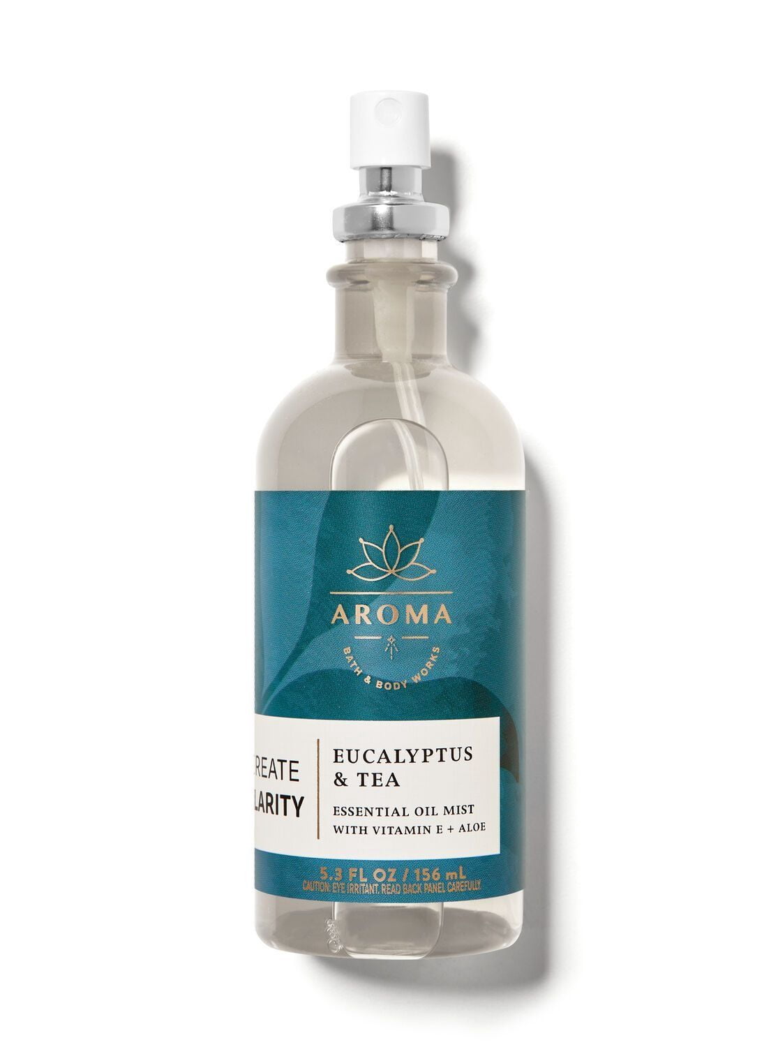 Bath and Body Works Create Clarity Eucalyptus & Tea Essential Oil Mist (5.5 FL OZ / 156 mL)