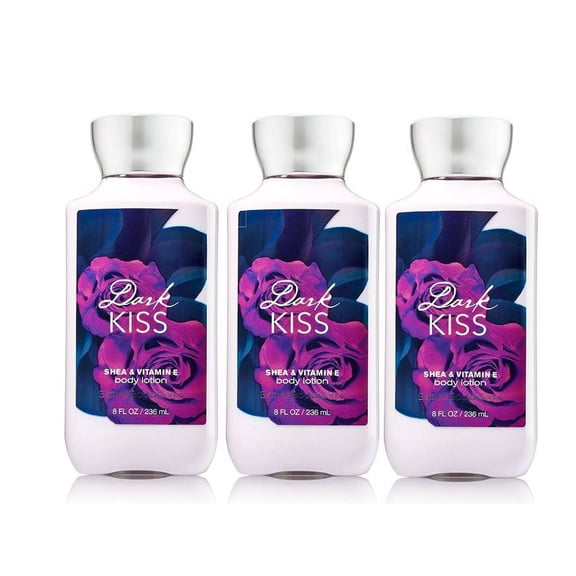 Bath and Body Works Dark Kiss Shea & Vitamin E Body Lotion Gift Set - 8 fl oz / 236 mL each