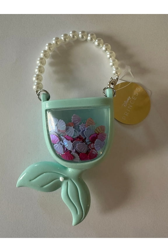 Bath and Body Works Disney Ariel Pocket * Bac Holder Keychain New with Tag