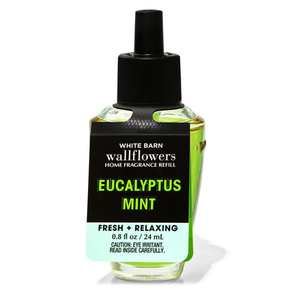 Bath and Body Works EUCALYPTUS MINT Wallflowers Home Fragrance Refill 0.8 Fluid Ounce