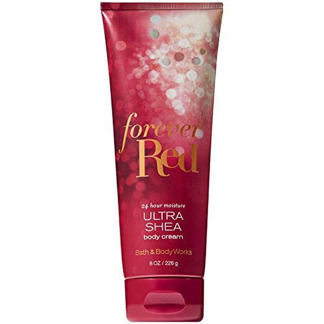 Bath and Body Works FOREVER RED Ultra Shea Body Cream 8 Ounce (2018