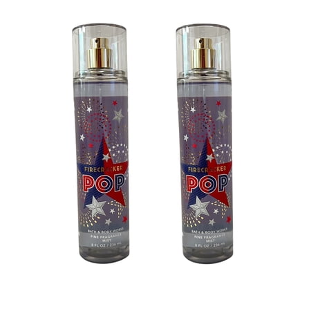 Bath and Body Works Firecracker Pop Fragrance Mist 8 fl oz 2 Pack 2025