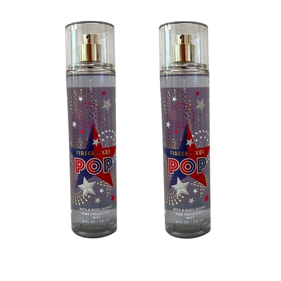 Bath and Body Works Firecracker Pop Fragrance Mist 8 fl oz 2 Pack 2025
