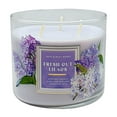 thumbnail image 1 of Bath and Body Works Fresh Cut Lilacs 3-Wick Candle (14.5 Oz /  411 g), 1 of 3