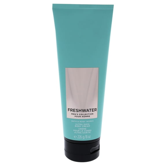 Bath and Body Works Freshwater, 8 oz Body Cream