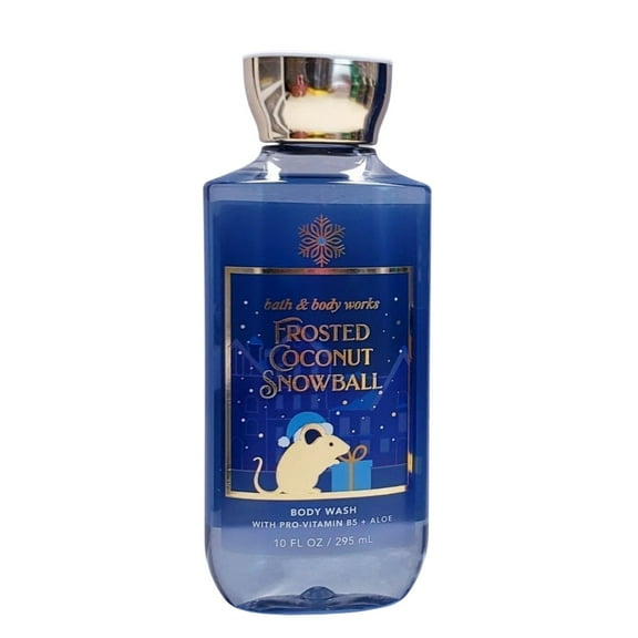 Bath and Body Works Frosted Coconut Snowball Shower Gel Body Wash (10 FL OZ / 295 mL)