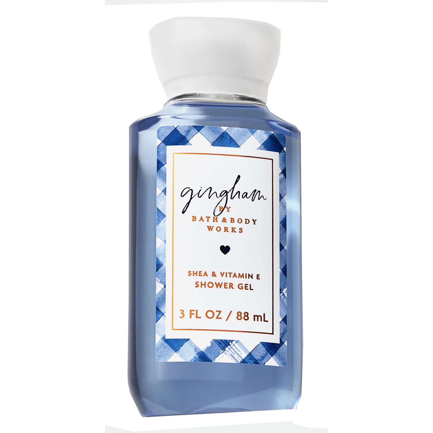 Bath and Body Works GINGHAM Travel Size Shower Gel 3 Fluid Ounce