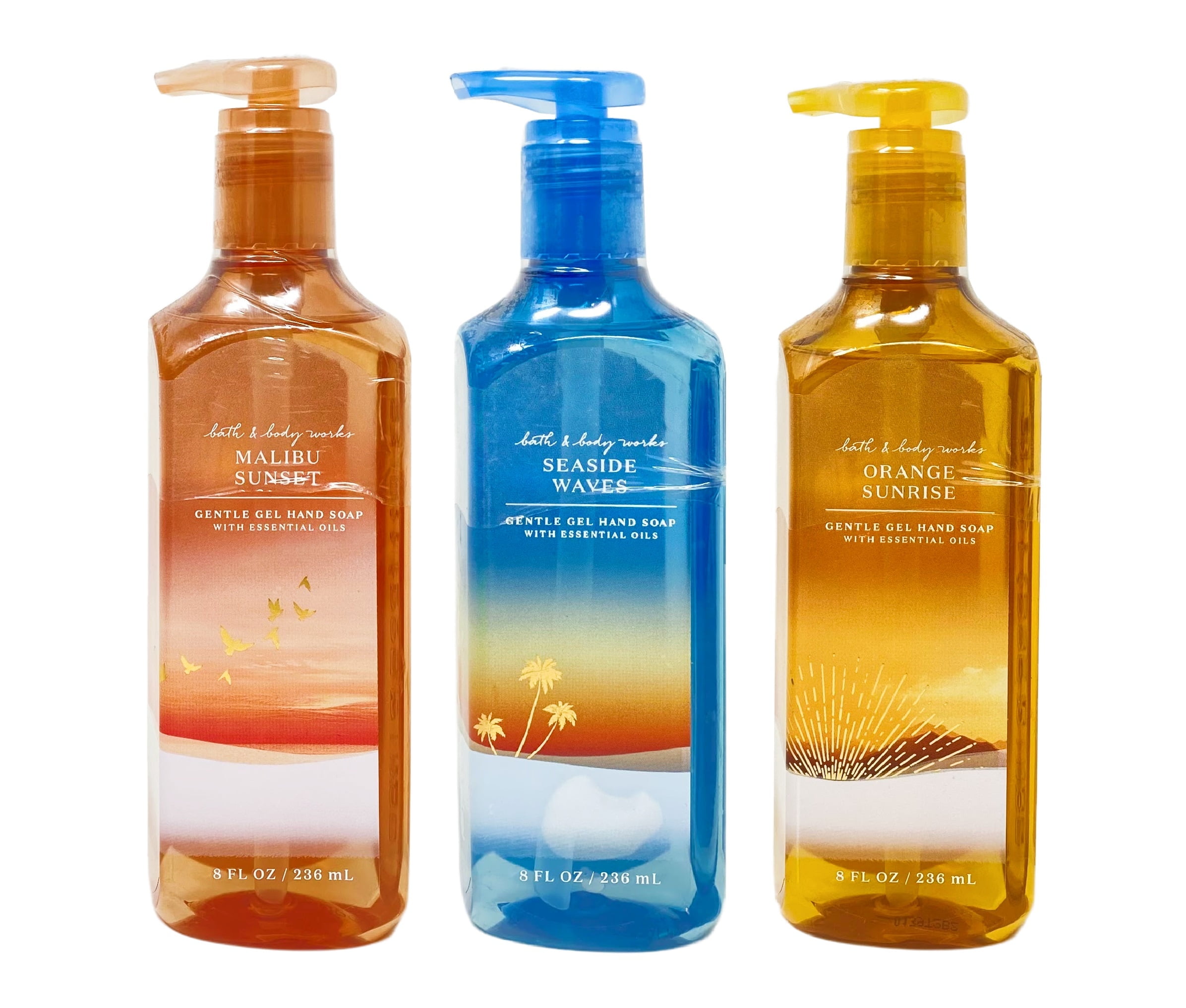 Bath and Body Works Gentle Gel Hand Soap Set - Pack of 3