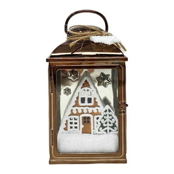 Bath and Body Works Gingerbread House Lantern Nightlight Wallflowers Fragrance Plug